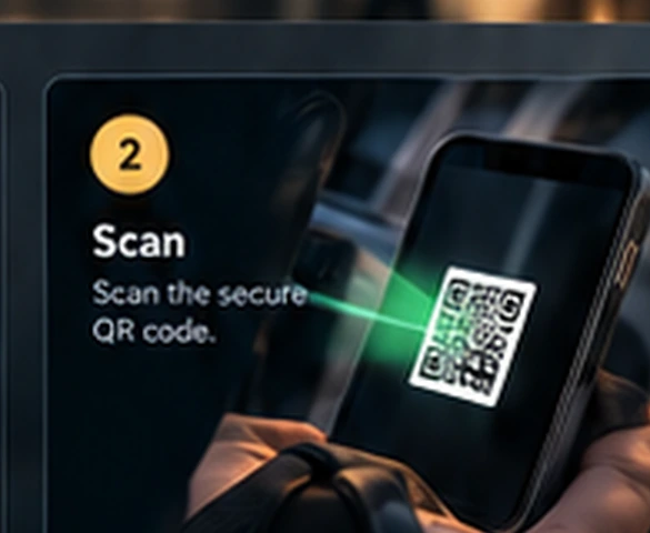 Scan a CrewAuth QR code